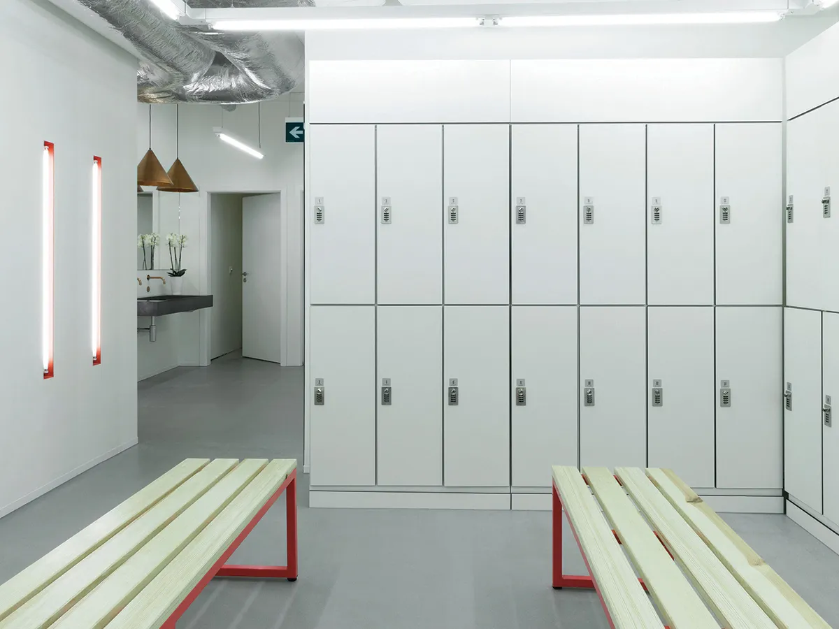 Armadietti per spogliatoi Alsanit
